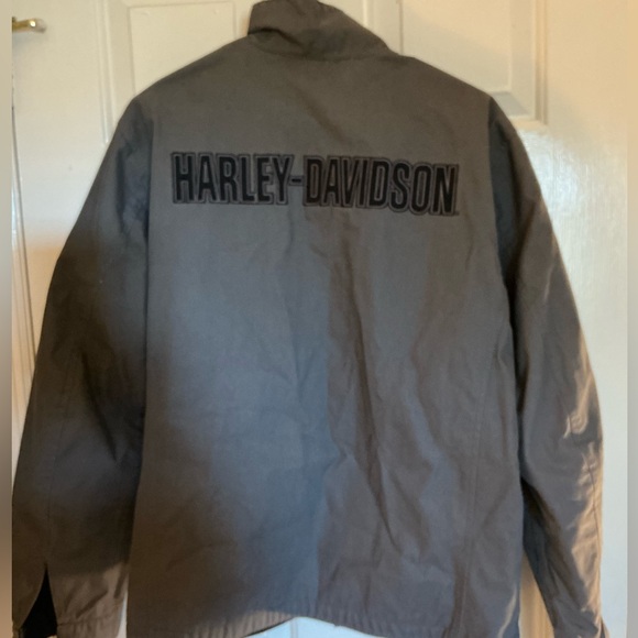 Harley Davidson Riding Jacket, Reverable, Sz Medium - Picture 4 of 5